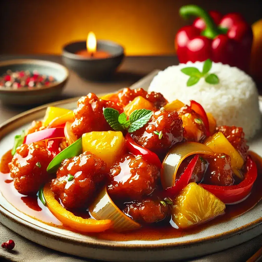 Sweet and Sour Pork - Easy Menu CMS Demo