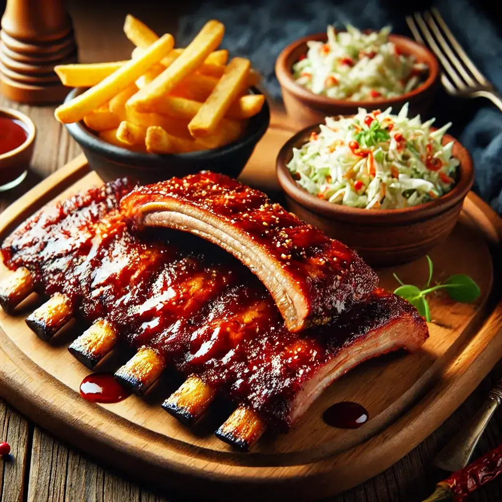 BBQ Pork Ribs - Easy Menu CMS Demo